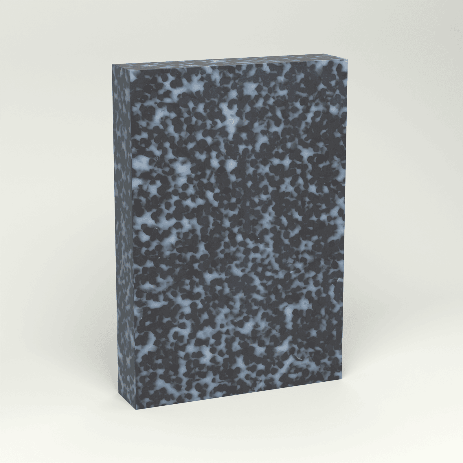 Graphite — slab standing on edge.
