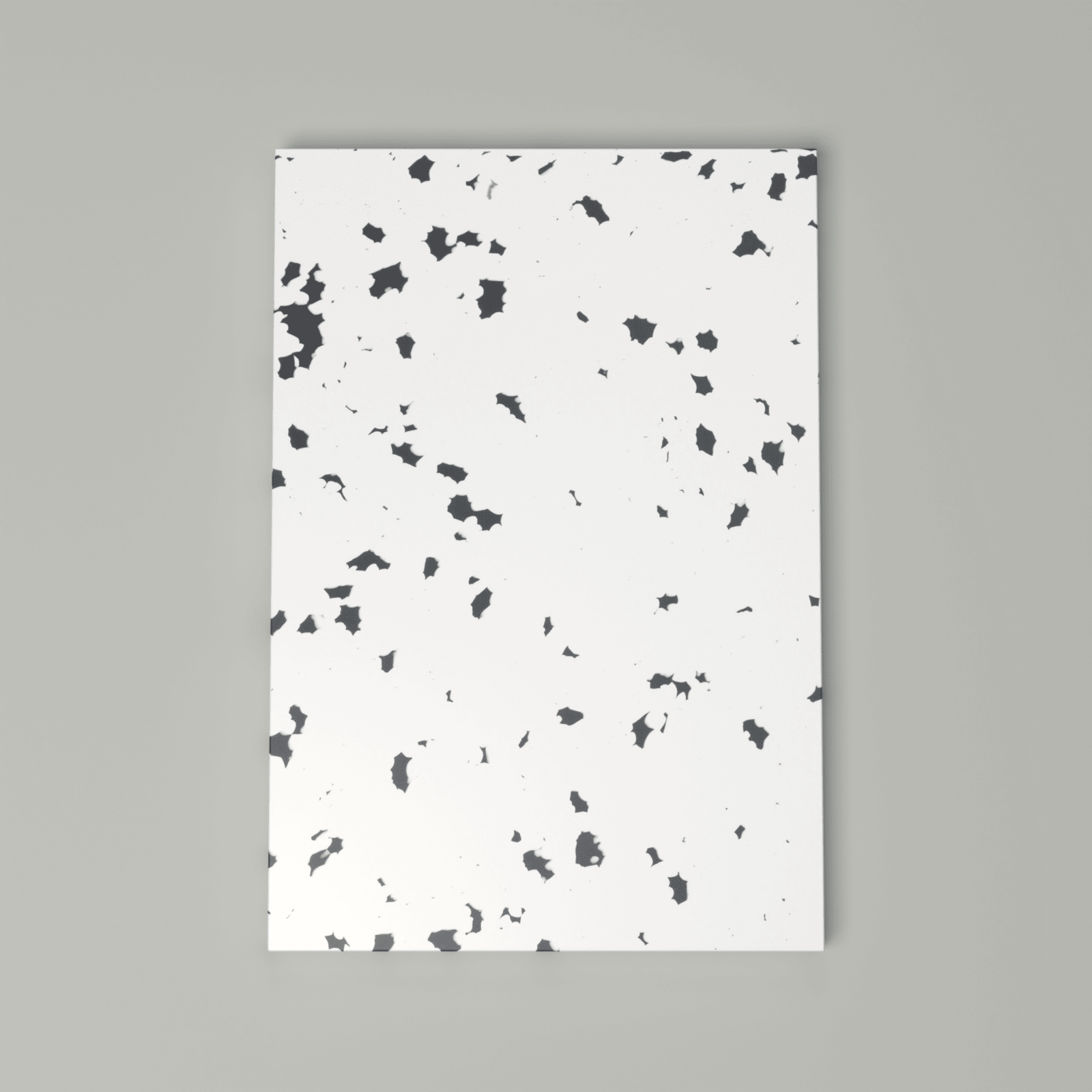 White Stone — slab in product render.