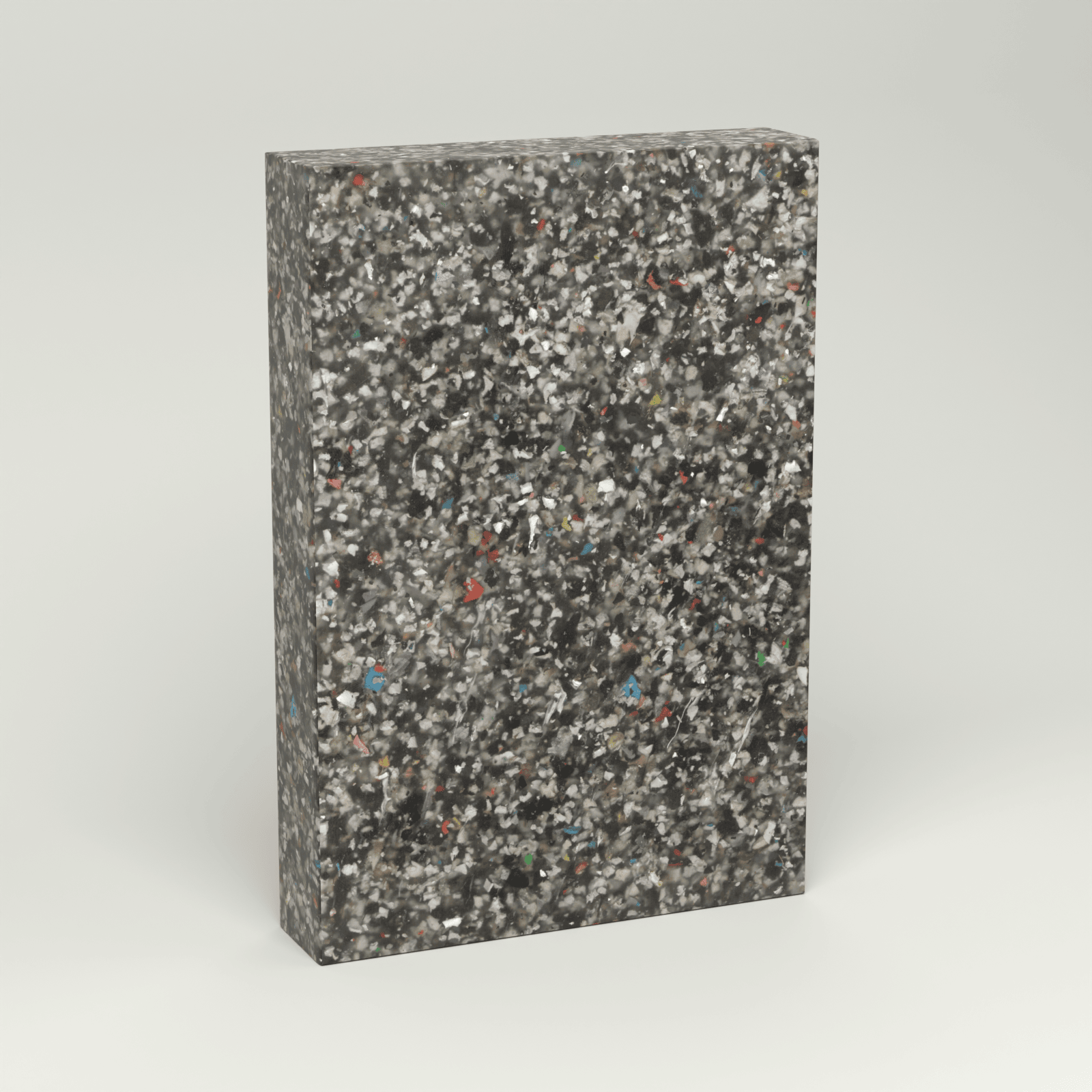 Drift — slab standing on edge.
