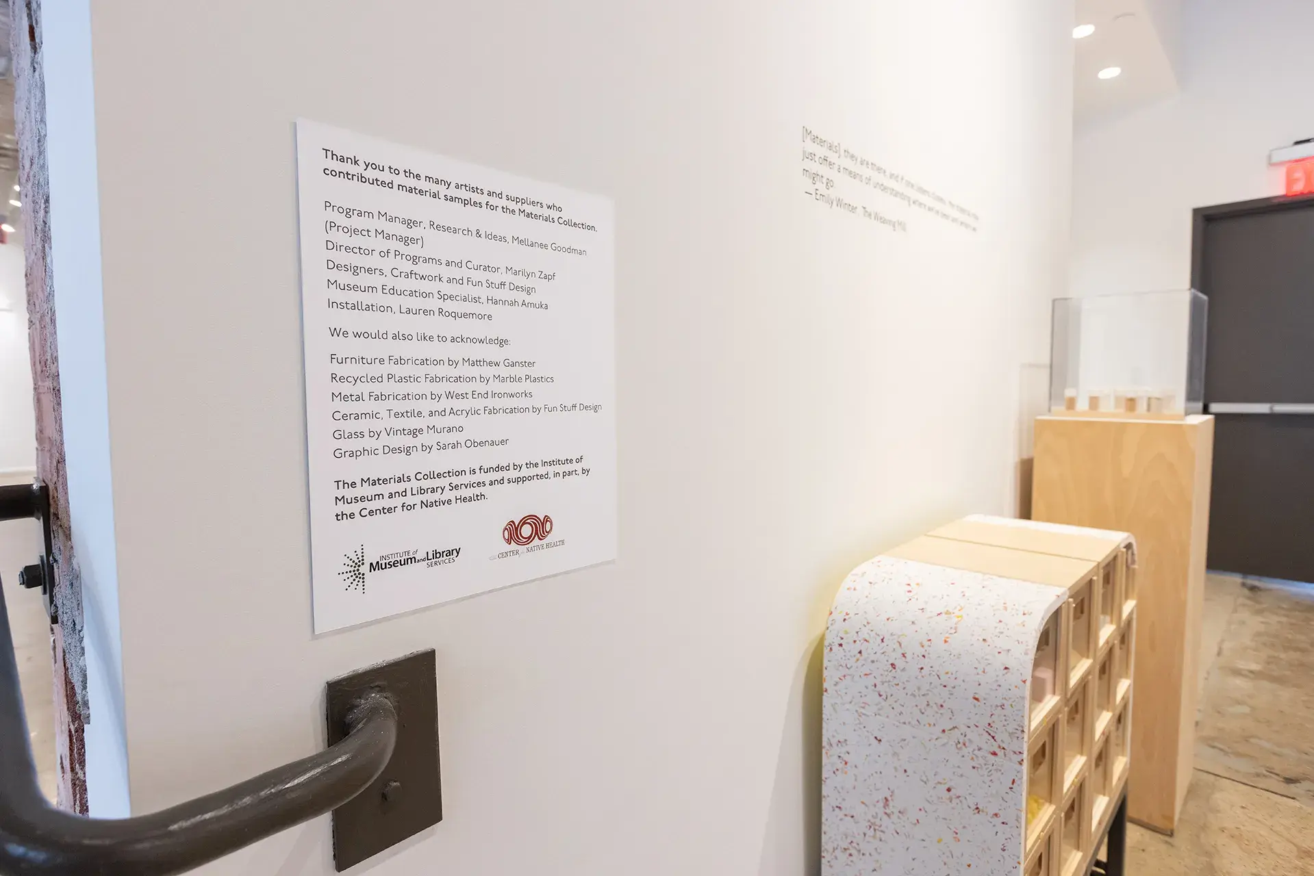 Center for Craft, Asheville, NC — Custom surface
